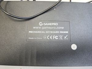 Б/у Клавиатура Gamepro mk80r switch 01-200923132