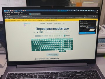 Б/в Ноутбук Lenovo 15/ryzen 5 7520u ddr5/16gb ddr5/hdd *відсутній/ssd 512 gb/*інтегрована 01-200933303