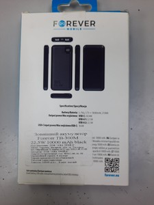 Б/в Повербанк Forever tb-300m 22,5w 10000mah 01-200933654