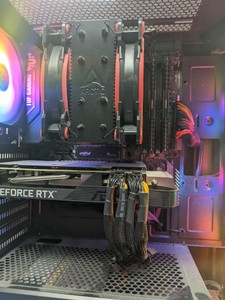 Б/у Системный блок Пк amd ryzen 7 5700x/ram 32 gb/hdd відсутній/ssd 1000 gb/nvidia rtx 3050 (geforce) 8gb gddr6 128bit 01-200938258