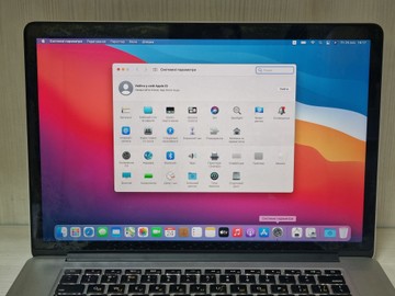 Б/в Ноутбук Apple macbook pro/ a1398/core i7 2.4hgz/ram8gb/ssd256gb/intel hd4000 01-200979092