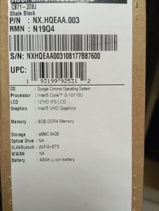 01-200610461: Acer chromebook 13.5``/core i3-10110u / ram 8gb / emmc 64gb / інтегрована