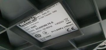 01-200575706: Delonghi ecam 350.75.s