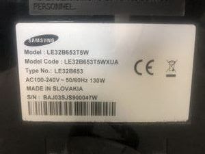 Б/в Телевізор Samsung le32b653 01-200798101