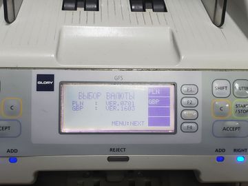 Б/в Лічильник банкнот Glory gfs 120 01-200736709