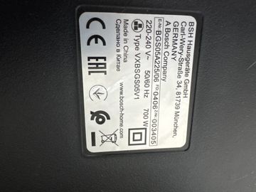 Б/в Пилосос Bosch serie 2 bgs05a225 01-200824877