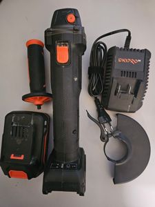 Б/в Кутова шліфмашина Dnipro-M dga 201 bc ultra+1акб 4ah 01-200829279