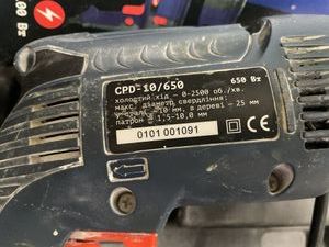 Б/у Дрель ударная Craft cpd-10/650 01-200830469