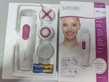 Б/у Набор щеток для чистки лица Sanitas sfc40 16-000244429