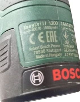 Б/у Шуруповерт Bosch easydrill 1200 01-200845378