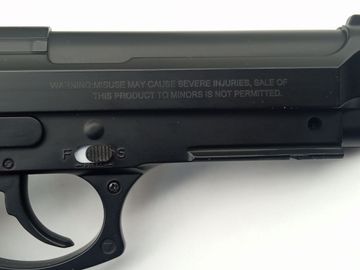 Б/у Пневматический пистолет Central Borner 92 пластик 01-200882112