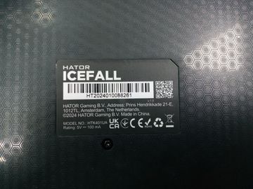 Б/в Клавіатура Hator icefall htk401ua 01-200887504