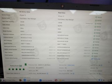 Б/в Мобільний телефон Apple iphone 13 128gb 01-200833614