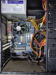 Б/в Системний блок Пк intel core2 quad q6600/ram 4 gb/hdd 500 gb/ssd відсутній/інтегрована 01-200900700