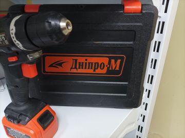 Б/в Шурупокрут Dnipro-M cd-182 +1акб 2ah +зп 01-200901858