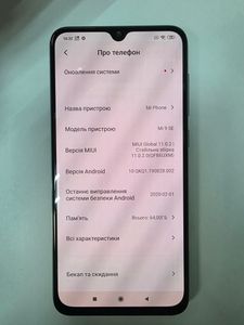 Б/в Мобільний телефон Xiaomi mi 9 se 6/64gb 01-200905999