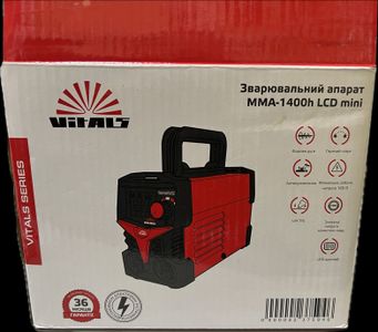 Б/в Зварювальний апарат Vitals mma-1400h lcd mini 16-000274801