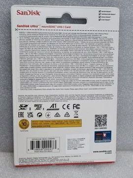 Б/в Флешка Sandisk micro sd 64gb 01-200921024