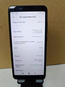 Б/в Мобільний телефон Xiaomi redmi 6a 2/16gb 01-200918704