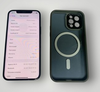 Б/в Мобільний телефон Apple iphone 12 pro 256gb 01-200900061