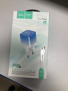 Б/в Мережевий зарядний пристрій Hoco c101a+ type c 01-200933978