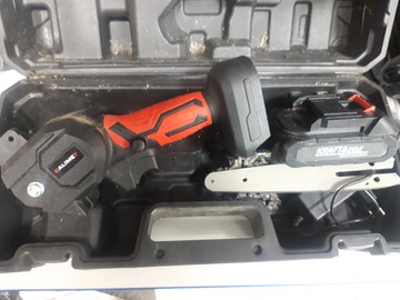 Б/у Пилка цепная аккумуляторная Galimet 6" 21v 2акб зп 01-200933610