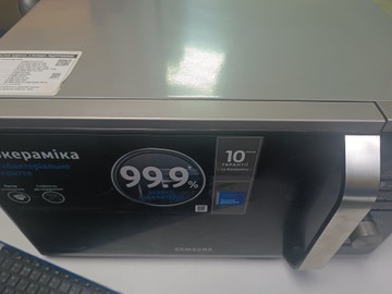 Б/в Мікрохвильова піч Samsung mg23f302tas 01-200936127