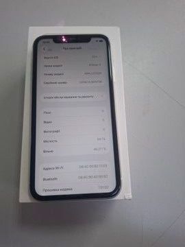 Б/в Мобільний телефон Apple iphone 11 64gb 01-200938663