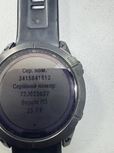 Б/в Смарт-годинник Garmin fenix 7x sapphire solar 01-200946355