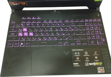 Б/у Ноутбук Asus 15/ryzen 5 7535hs ddr5/16gb ddr5/hdd *відсутній/ssd 512 gb/geforce rtx4050 6gb 01-200904329