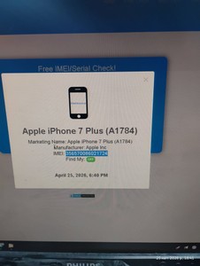 Б/в Мобільний телефон Apple iphone 7 plus 32gb 01-200960451