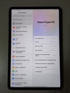 Б/в Планшет Xiaomi pad 6 8/256gb 01-200965826