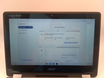 Б/в Ноутбук Acer 11/celeron n3350 ddr3/4gb ddr3/hdd *відсутній/ssd 64 gb/*інтегрована 01-200962604