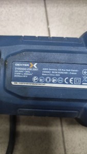 Б/в Кутова шліфмашина Dexter 2100ag2-230.5 01-200973882