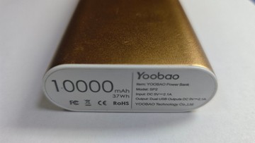 Б/в Повербанк Yoobao sp2 (10000 mah) 01-200982048