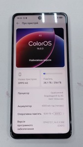 Б/в Мобільний телефон Oppo a5 4g 8/256gb 01-200976955