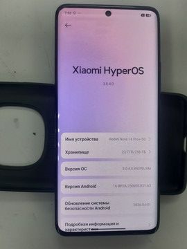 Б/в Мобільний телефон Xiaomi redmi note 14 pro+ 5g 8/256gb 01-201007476