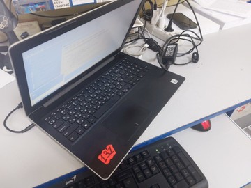Б/у Ноутбук Dell 15/core i5-1035g1 ddr4/16gb ddr4/hdd *відсутній/ssd 256 gb/*інтегрована 01-201013600