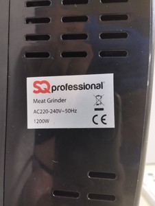Б/в Електром`ясорубка Sq Profesional meat grinder 01-201030492