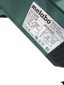 Б/в Пила дискова Metabo ks 216 m 01-201062532