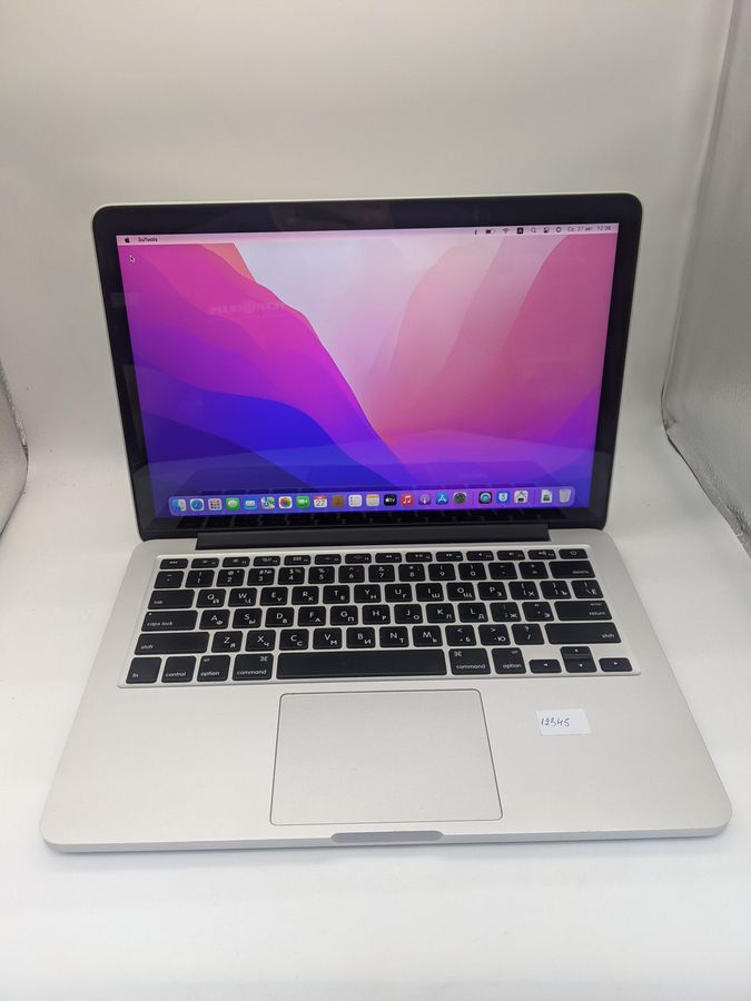 macbook pro a1502 екр. 13,3/core i5 2,6ghz/ram8gb/ssd256gb/retina/intel iris