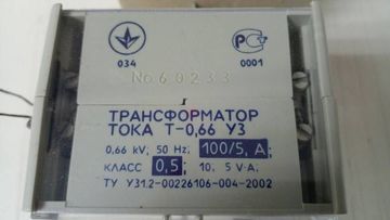 01-200135218: . т-0 66 уз 100/5