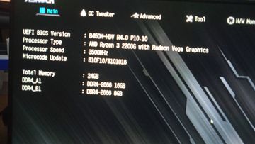 01-200632876: Пк amd ryzen 3 2200g/ram 24 gb/hdd відсутній/ssd 960 gb/інтегрована