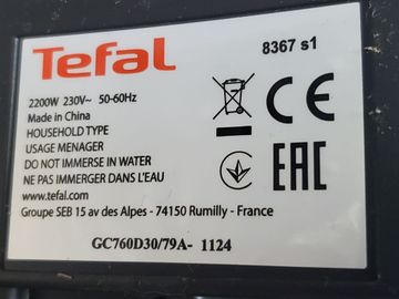 Б/в Гриль Tefal optigrill elite xl gc760d30 01-200620458