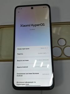 Б/в Мобільний телефон Xiaomi redmi 13 6/128gb 01-200804709