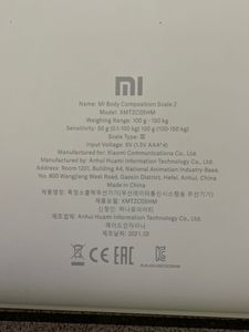 Б/в Електронні ваги Xiaomi mi body composition scale 2 01-200809464