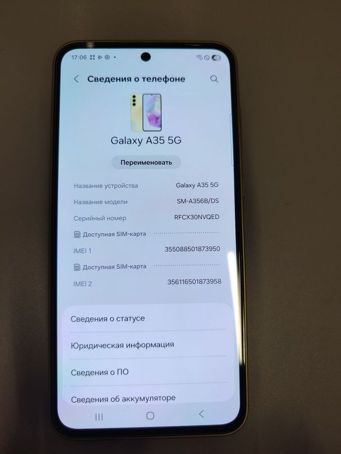 galaxy a35 5g 6/128gb