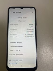 Б/в Мобільний телефон Samsung galaxy a03s 4/64gb 01-200835909