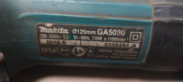Б/в Кутова шліфмашина Makita ga5030 01-200862312