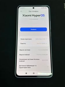 Б/в Мобільний телефон Xiaomi redmi note 14 5g 6/128gb 01-200881861